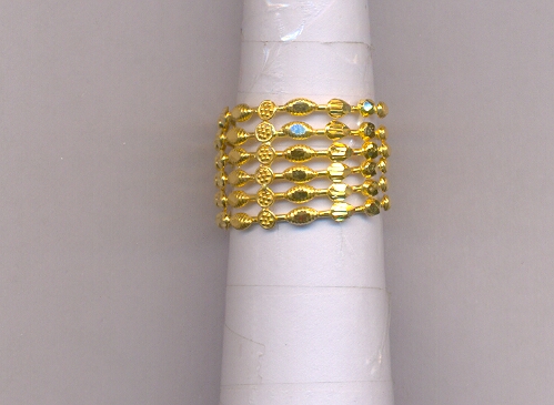 GOLD RING LADIES PLAIN FANCY