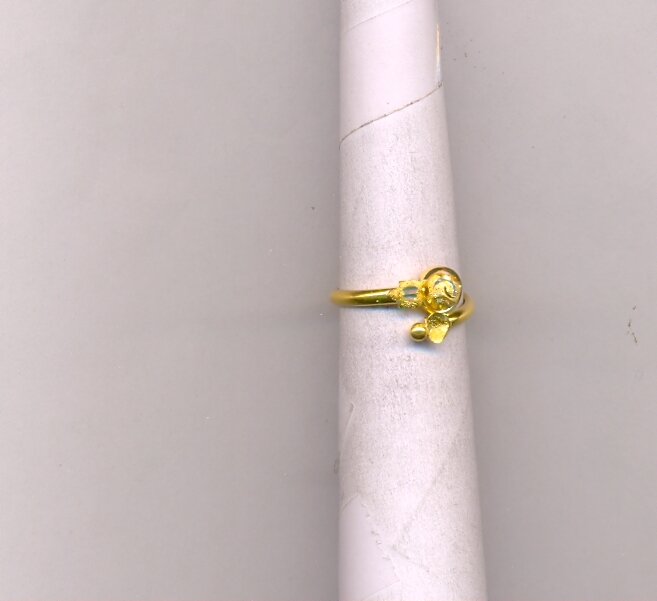 GOLD RING LADIES PLAIN FANCY