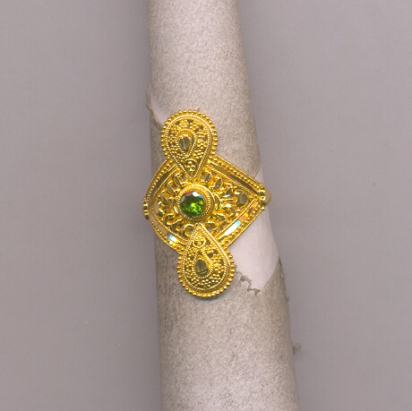 GOLD RING LADIES PLAIN FANCY