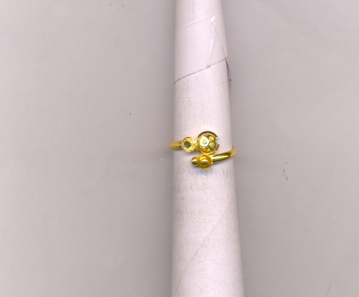 GOLD RING LADIES PLAIN FANCY