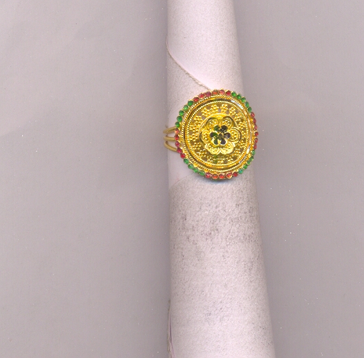 GOLD RING LADIES PLAIN FANCY