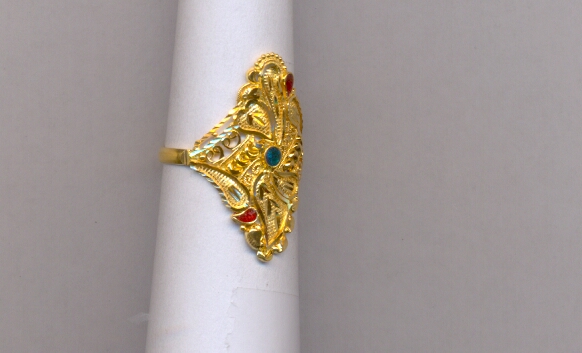 GOLD RING LADIES PLAIN GENERAL