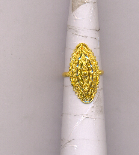 GOLD RING LADIES PLAIN GENERAL