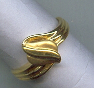GOLD RING LADIES PLAIN GENERAL