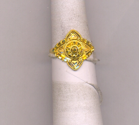 GOLD RING LADIES PLAIN GENERAL