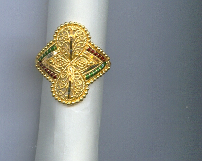 GOLD RING LADIES PLAIN GENERAL