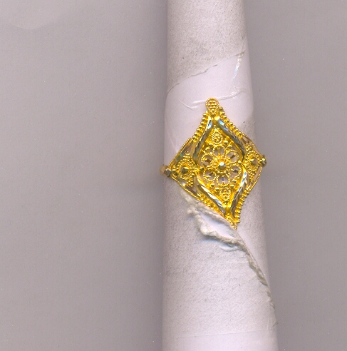 GOLD RING LADIES PLAIN GENERAL