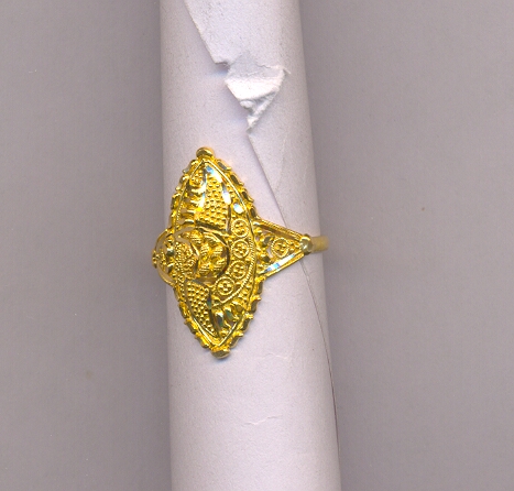 GOLD RING LADIES PLAIN GENERAL