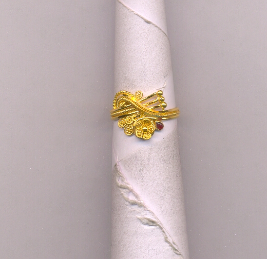 GOLD RING LADIES PLAIN GENERAL