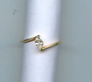GOLD RING LADIES PLAIN GENERAL