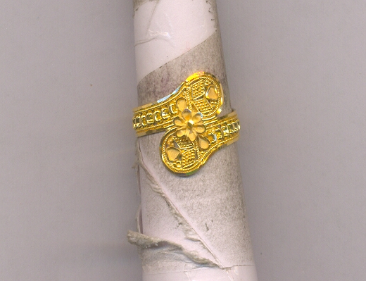 GOLD RING LADIES PLAIN GENERAL
