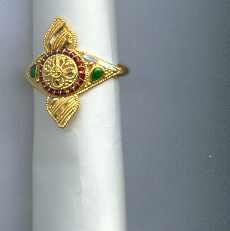 GOLD RING LADIES PLAIN GENERAL