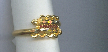 GOLD RING LADIES PLAIN GENERAL