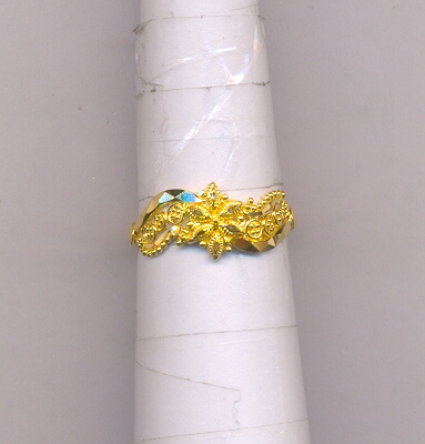 GOLD RING LADIES PLAIN GENERAL