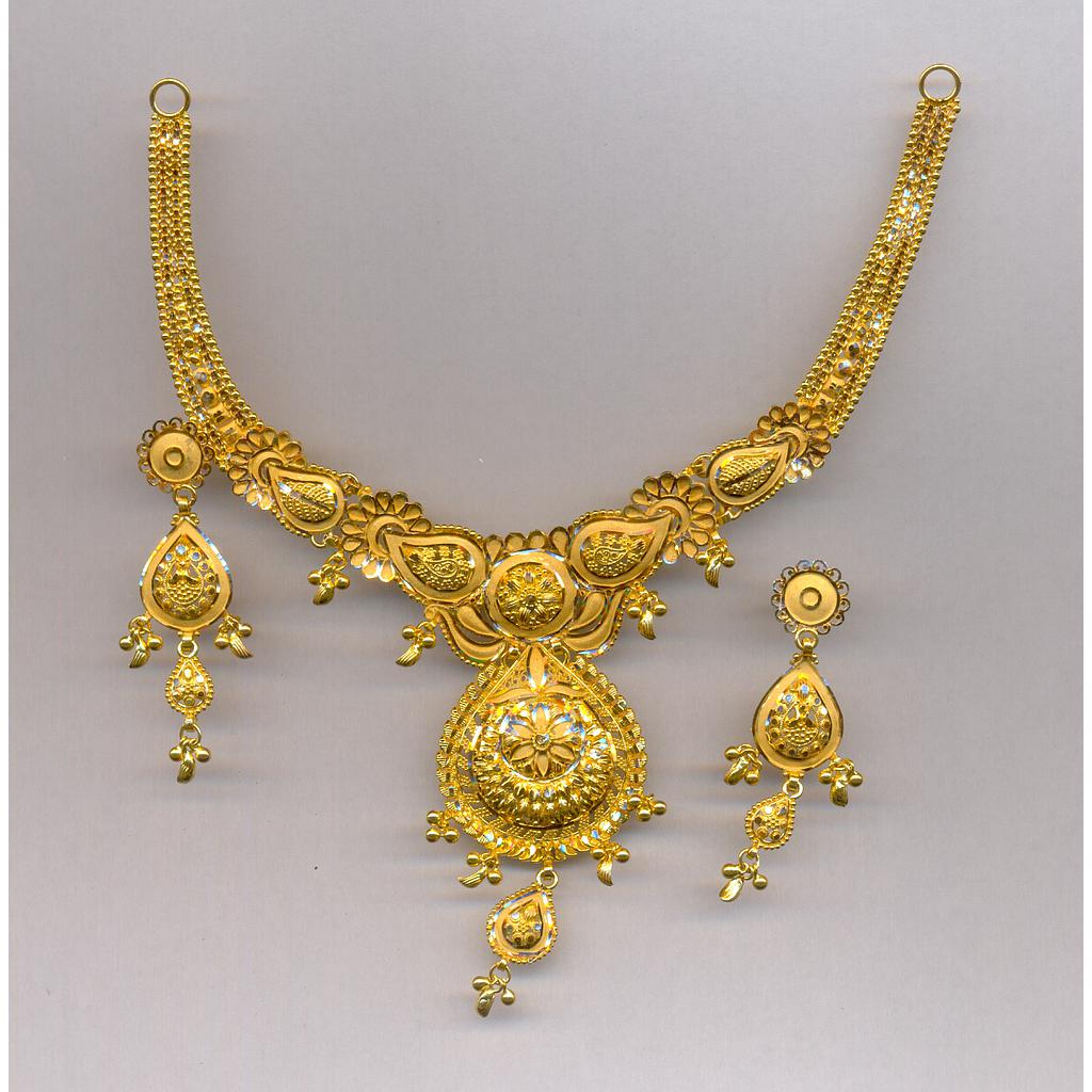 GOLD HALF SET ROUND PLAIN