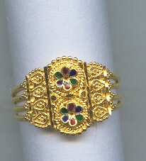 GOLD RING LADIES PLAIN GENERAL