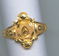 GOLD RING LADIES PLAIN GENERAL