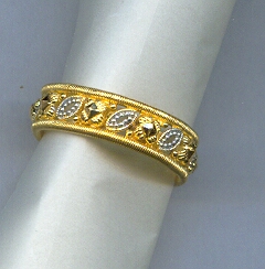 GOLD RING LADIES PLAIN GENERAL