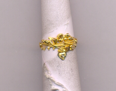 GOLD RING LADIES PLAIN GENERAL