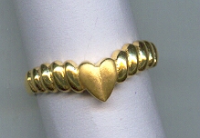 GOLD RING LADIES PLAIN GENERAL