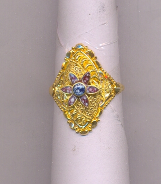 GOLD RING LADIES PLAIN GENERAL