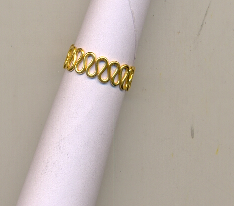 GOLD RING LADIES PLAIN GENERAL