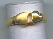 GOLD RING LADIES PLAIN GENERAL