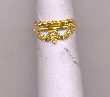 GOLD RING LADIES PLAIN GENERAL