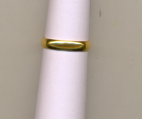 GOLD RING LADIES PLAIN GENERAL