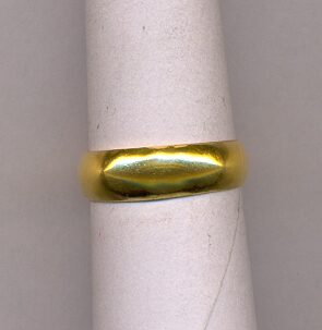 GOLD RING LADIES PLAIN GENERAL