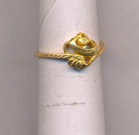 GOLD RING LADIES PLAIN GENERAL