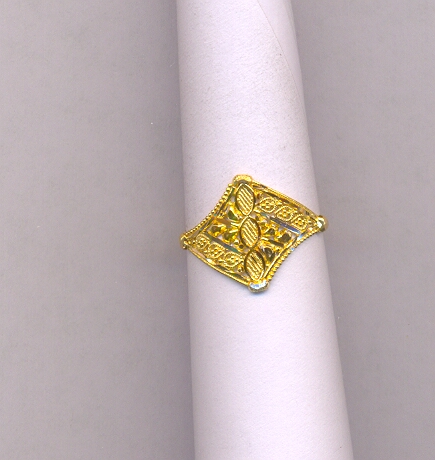 GOLD RING LADIES PLAIN GENERAL