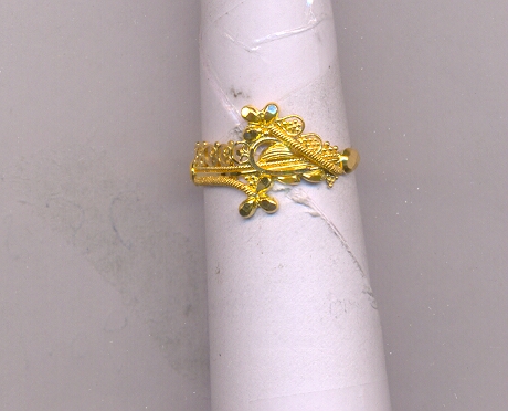 GOLD RING LADIES PLAIN GENERAL