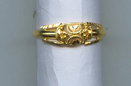 GOLD RING LADIES PLAIN GENERAL