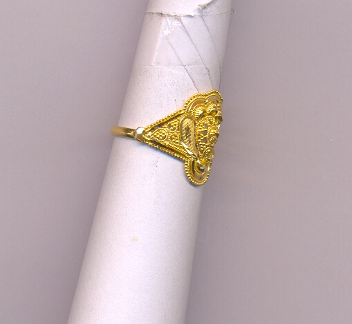 GOLD RING LADIES PLAIN GENERAL