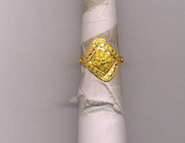 GOLD RING LADIES PLAIN GENERAL