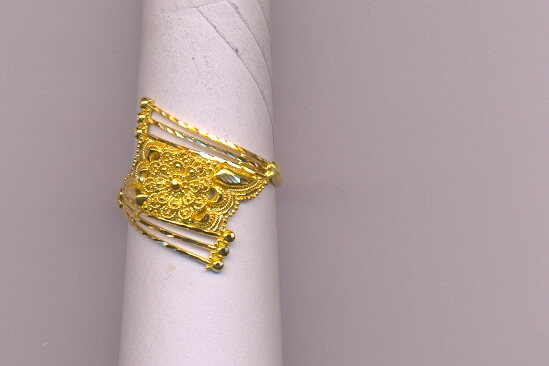 GOLD RING LADIES PLAIN GENERAL