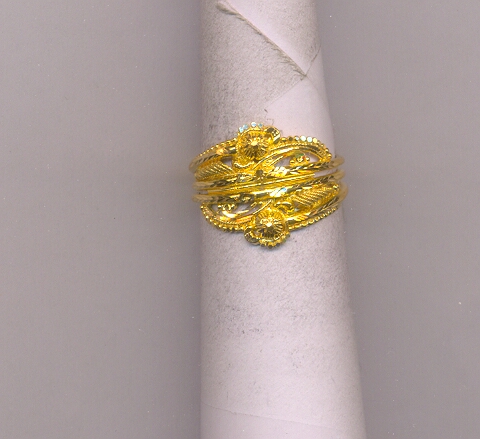 GOLD RING LADIES PLAIN GENERAL