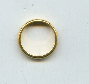 GOLD RING LADIES PLAIN GENERAL