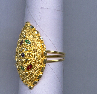 GOLD RING LADIES PLAIN GENERAL