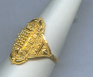GOLD RING LADIES PLAIN GENERAL