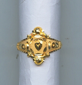 GOLD RING LADIES PLAIN GENERAL