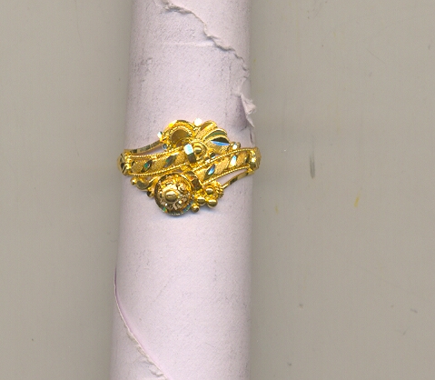 GOLD RING LADIES PLAIN GENERAL