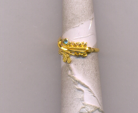 GOLD RING LADIES PLAIN GENERAL