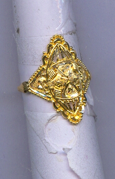 GOLD RING LADIES PLAIN GENERAL