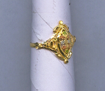 GOLD RING LADIES PLAIN GENERAL