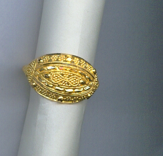 GOLD RING LADIES PLAIN GENERAL