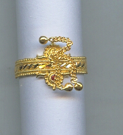 GOLD RING LADIES PLAIN GENERAL