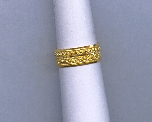 GOLD RING LADIES PLAIN GENERAL