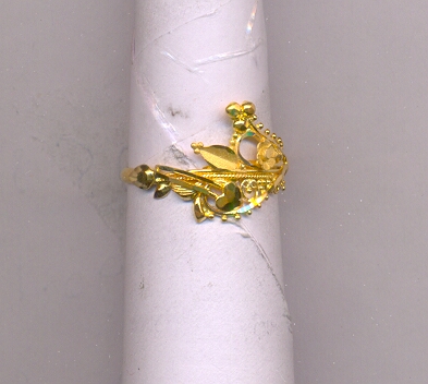 GOLD RING LADIES PLAIN GENERAL
